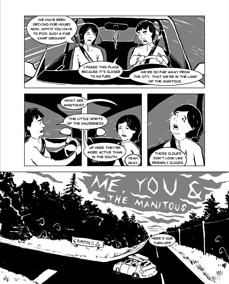 Manitous Comic